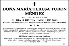 María Teresa Turón Méndez